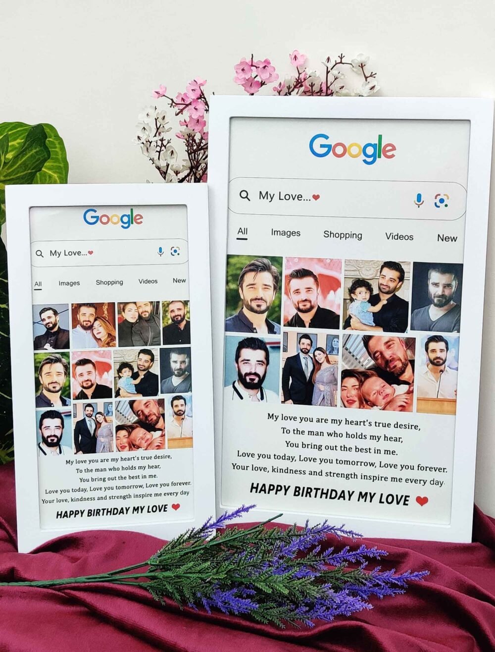 Customised Collage Memory Google Photo Frame - The Framers