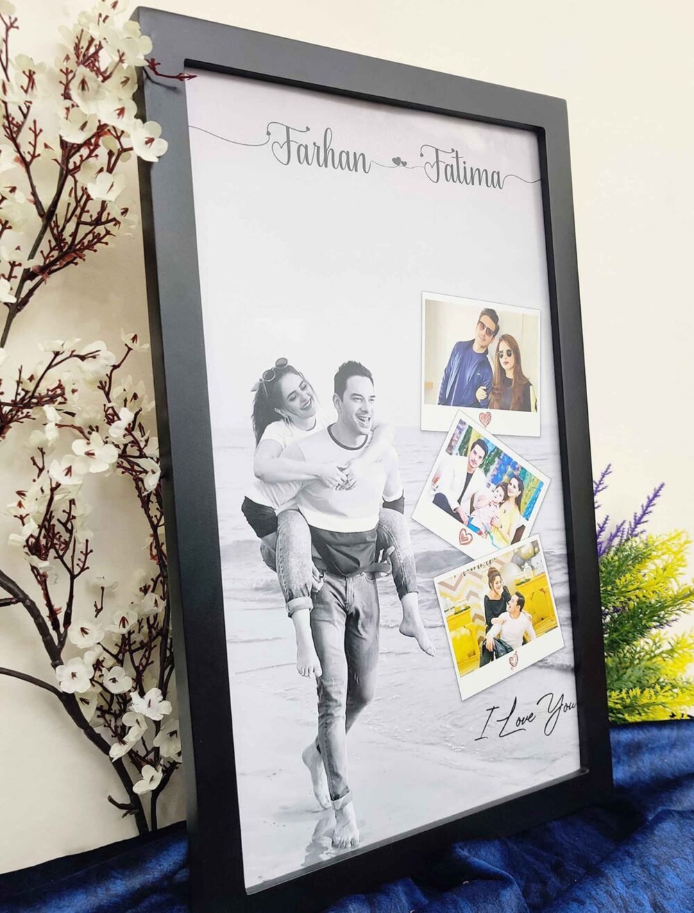 High-Quality Couple Photo Frame - Memory Gift Ideas for HerHim - The Framers