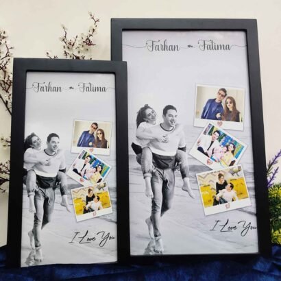 High-Quality Couple Photo Frame - Memory Gift Ideas for HerHim - The Framers