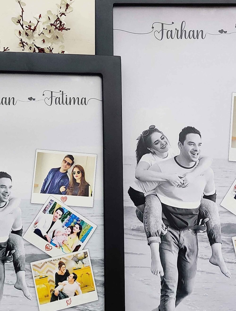 High-Quality Couple Photo Frame - Memory Gift Ideas for HerHim - The Framers