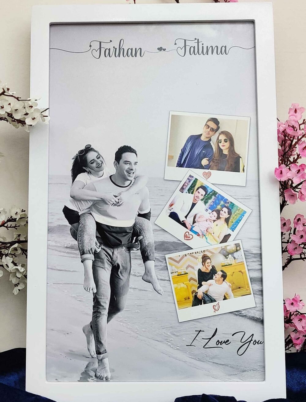 High-Quality Couple Photo Frame - Memory Gift Ideas for HerHim - The Framers