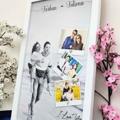 High-Quality Couple Photo Frame - Memory Gift Ideas for HerHim - The Framers