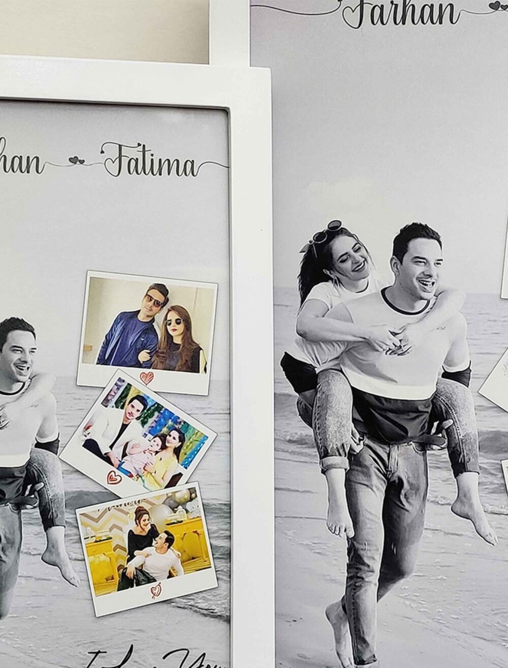 High-Quality Couple Photo Frame - Memory Gift Ideas for HerHim - The Framers