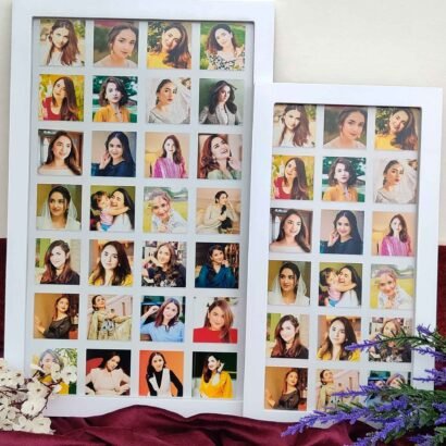 Memory Framed Picture Collage - 18 Images in One Frame - The Framers