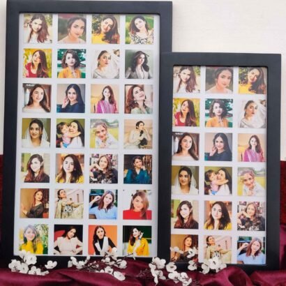 Memory Framed Picture Collage - 18 Images in One Frame - The Framers