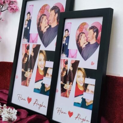 Romantic Love Photo Frame - Customised Memory Picture Frame - The Framers