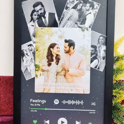 Spotify Photo Frame - Wedding, Anniversary, Birthday Memory Gift - The Framers