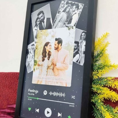 Spotify Photo Frame - Wedding, Anniversary, Birthday Memory Gift - The Framers