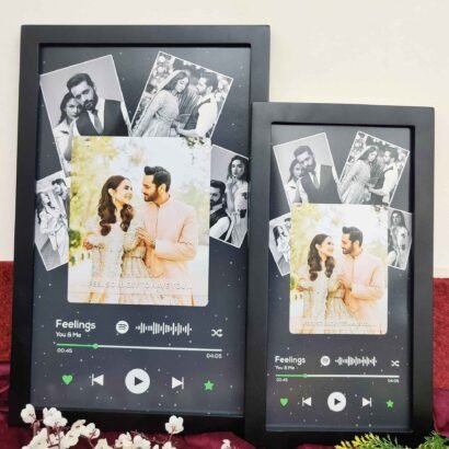 Spotify Photo Frame - Wedding, Anniversary, Birthday Memory Gift - The Framers