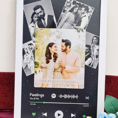 Spotify Photo Frame - Wedding, Anniversary, Birthday Memory Gift - The Framers