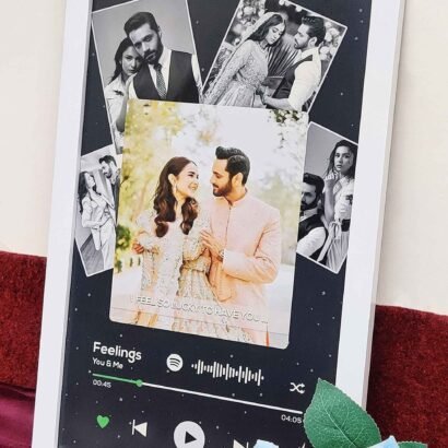 Spotify Photo Frame - Wedding, Anniversary, Birthday Memory Gift - The Framers