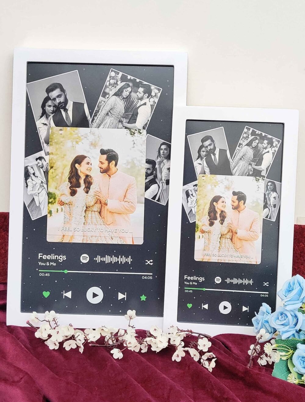 Spotify Photo Frame - Wedding, Anniversary, Birthday Memory Gift - The Framers