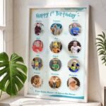 1st Birthday Gift - 12 Months Baby Photo Frame