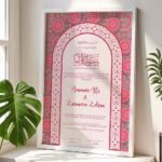 Flamingo Filigree Wedding Contract Agreement - Customizable