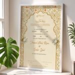 Made-to-Order Nikkah / Wedding Certificate Frame