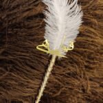 Qabool Hai Nikkah Pen Gold Glitter Lace