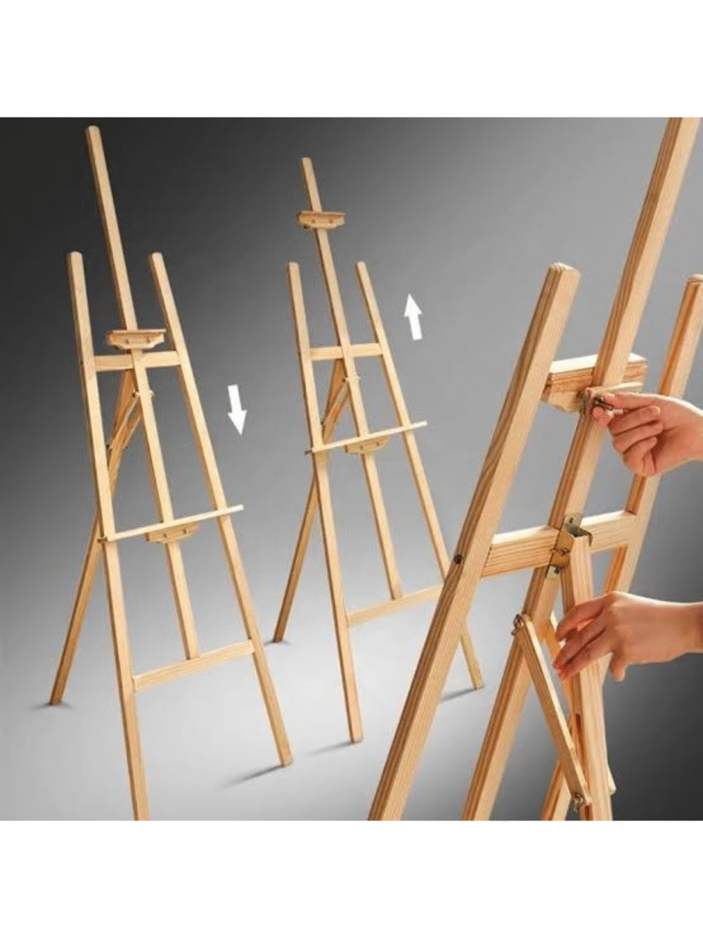 Imported Wooden Easel Stand For Canvas & Welcome Board | 175cm