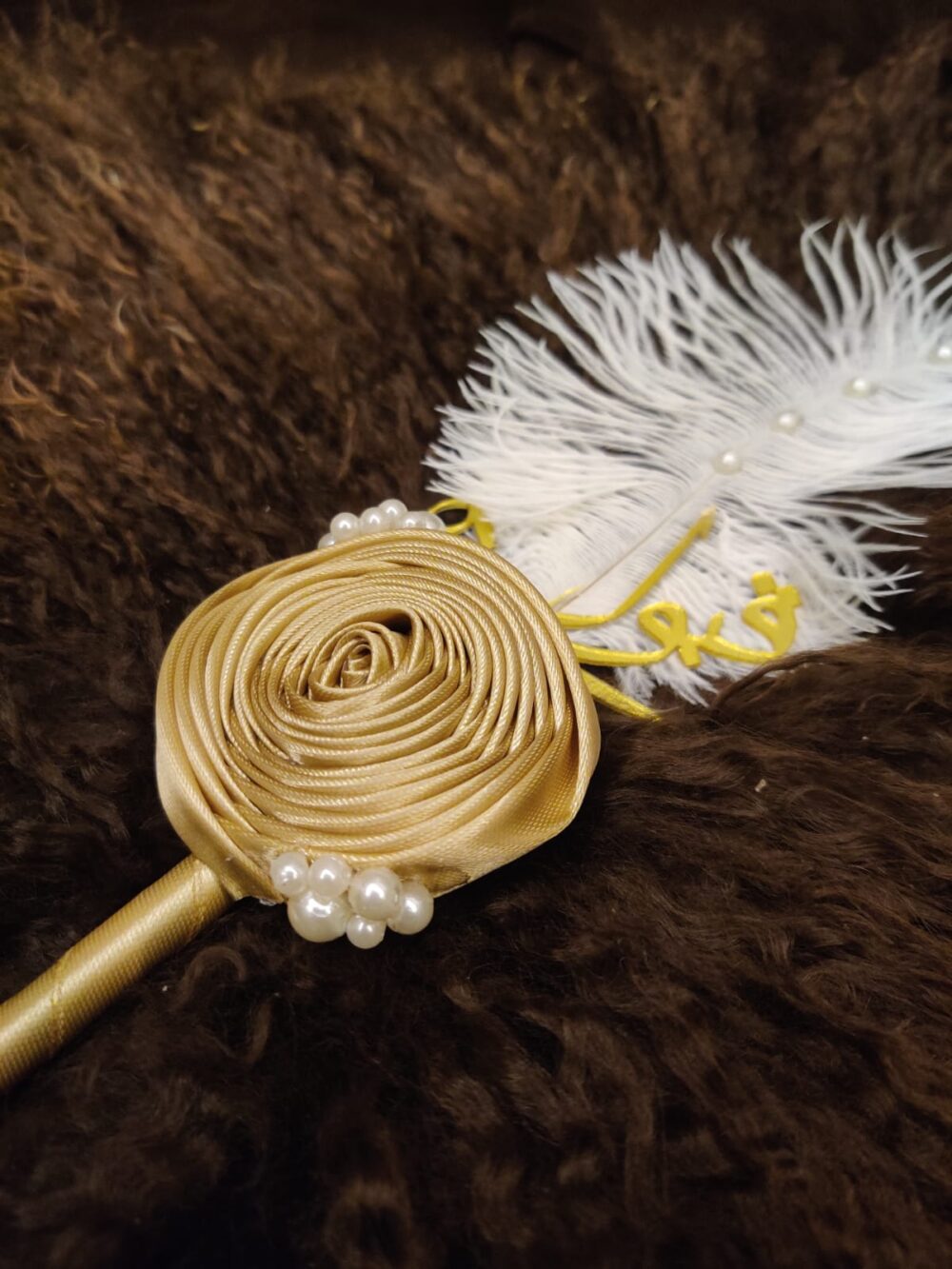 Gold Flower Nikkah Pen A-2