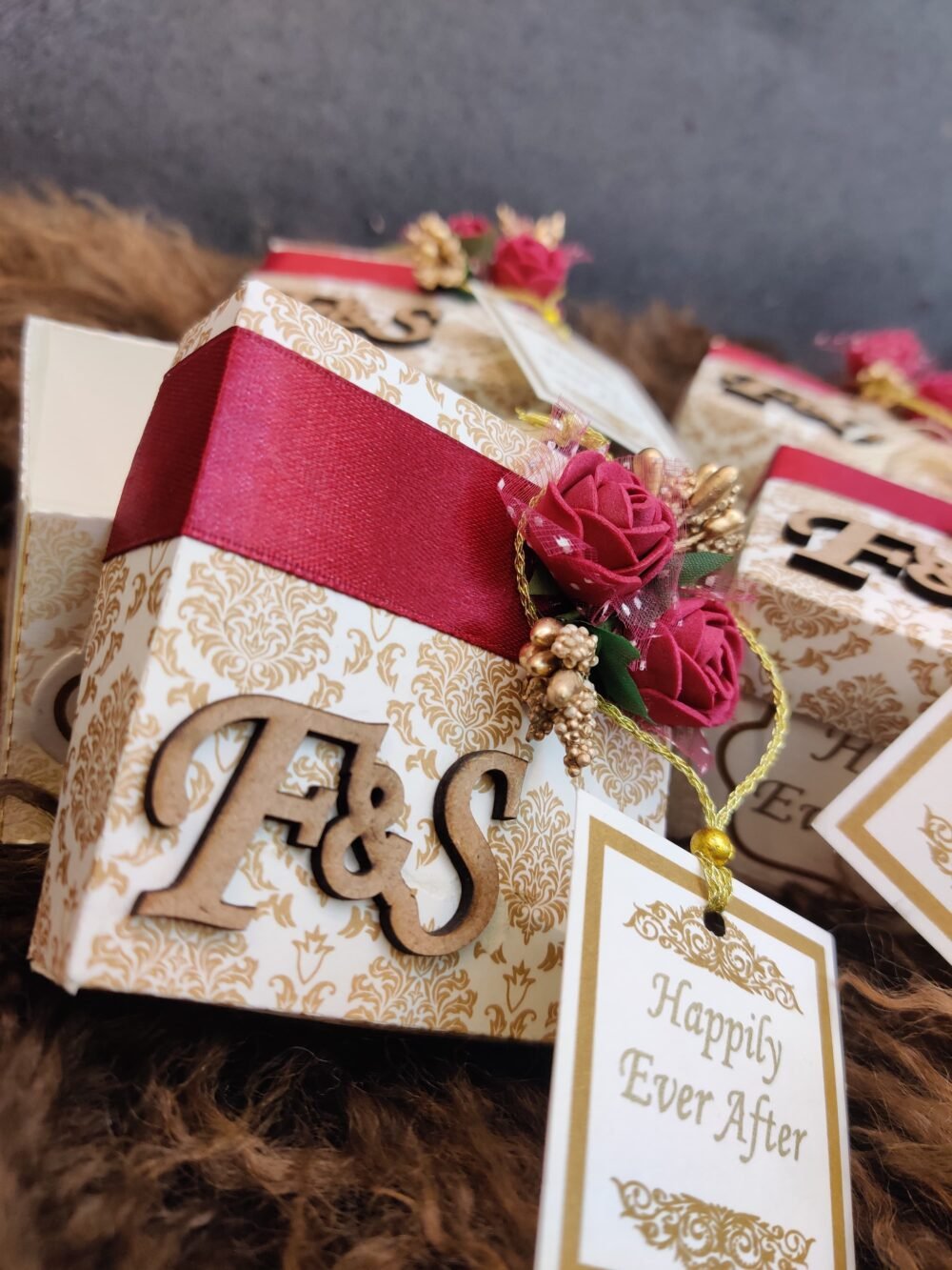 Nikkah Bid Boxes Favour Boxes