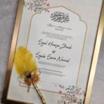 Yellow Feather Nikkah Pen