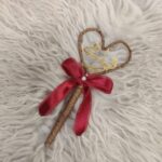Qabool Hai Jute Pen for Nikkah with Maroon Bow