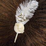 Off White Flower Nikkah Pen A-2