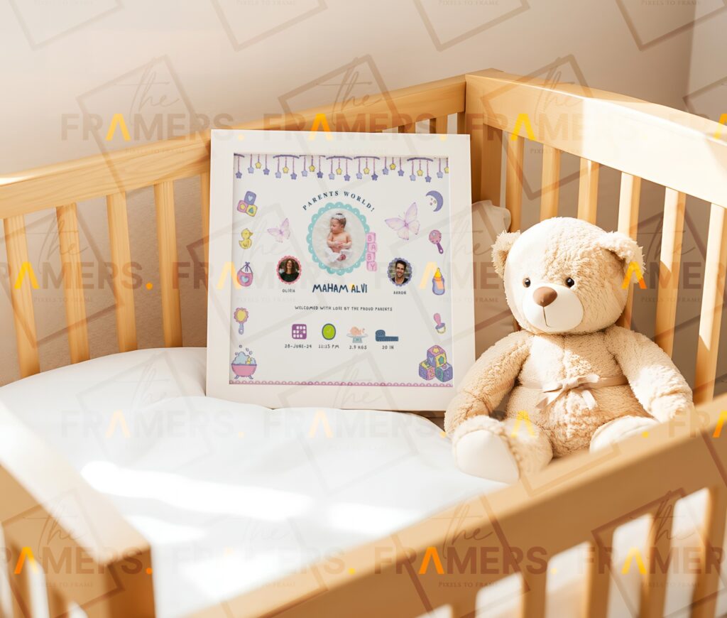 Custom Baby Frame | Birthday Gifts for Babies | Custom Photo Frames ...