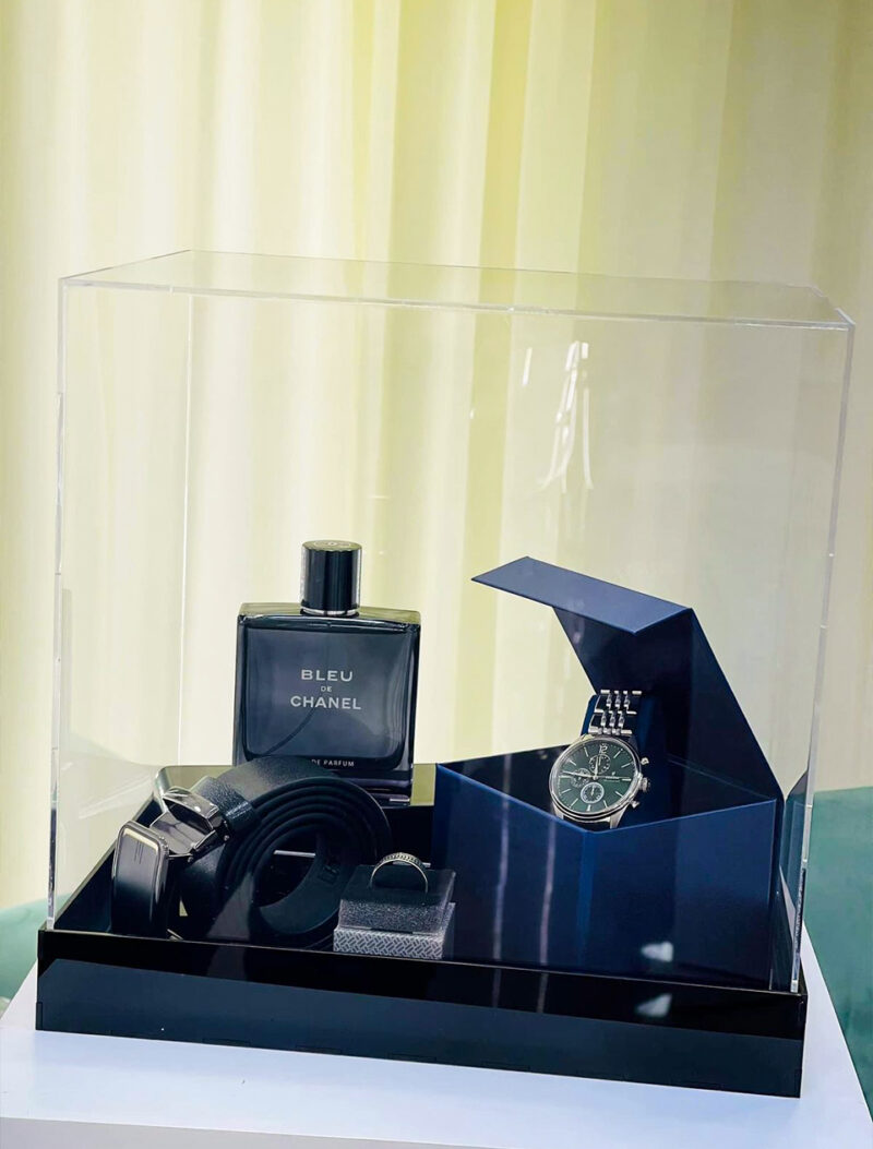 Luxury Anniversary Gift for Husband (Premium Acrylic Display Box)
