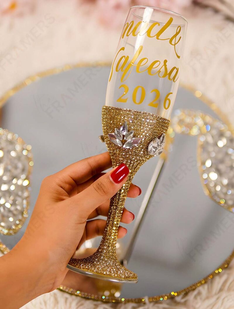 Embellished Doodh Pilai Glasses