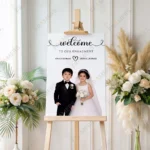 chic-kids-photo-engagement-ceremony-welcome-board-2