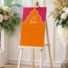 what-jhumka-mehndi-dholki-welcome-board-3