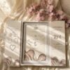 Agate Tri-Fold Nikkah Booklet, second angle