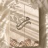 Agate Tri-Fold Nikkah Booklet, side view